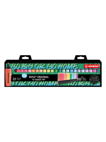 STABILO Textmarker "STABILO BOSS Pastell" - 23 Stück