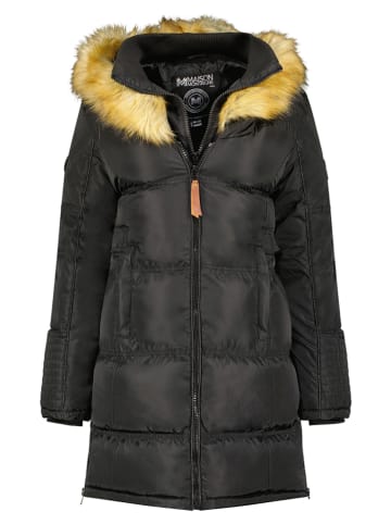 Maison Montaigne Wintermantel "Beautimai" in Schwarz
