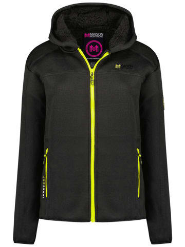Maison Montaigne Fleecejacke "Tormai" in Schwarz