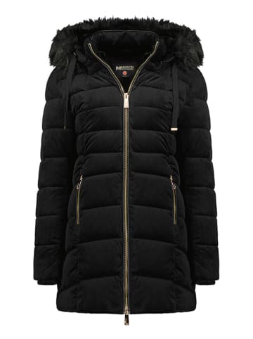 Maison Montaigne Parka "Bilomai" in Schwarz