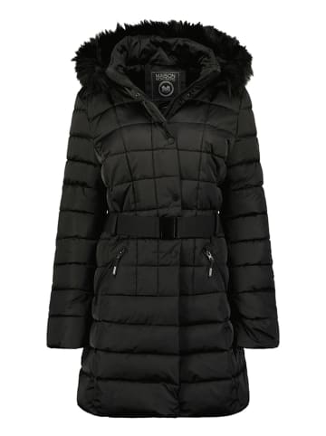 Maison Montaigne Parka "Anemomai" in Schwarz