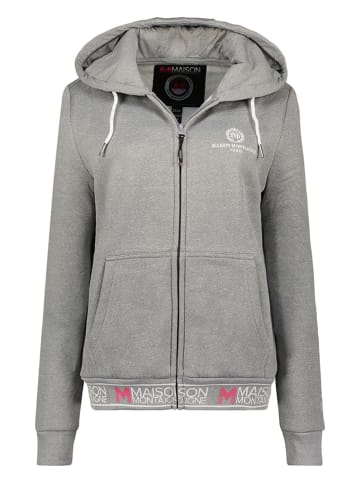 Maison Montaigne Sweatjacke "Gertrumai" in Grau