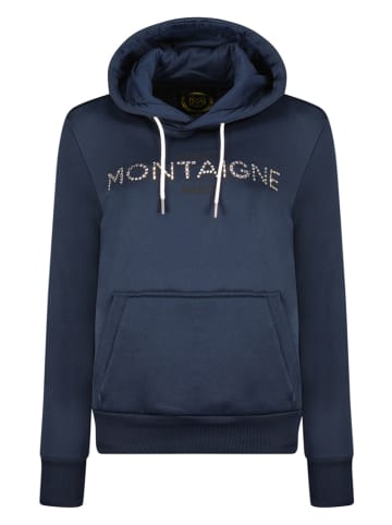 Maison Montaigne Hoodie "Gontaigne" in Dunkelblau