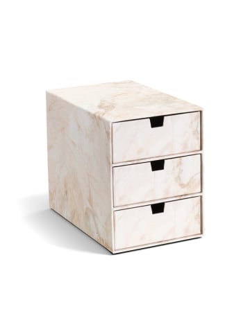 BigsoBox Schubladenbox "Ingrid" in Beige - (B)16 x (H)20,5 x (T)25 cm