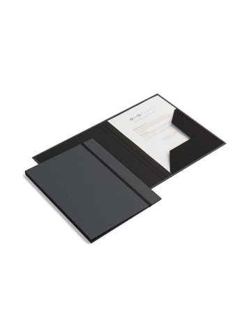 BigsoBox Sammelmappe "Paulina"  in Anthrazit - DIN-A4