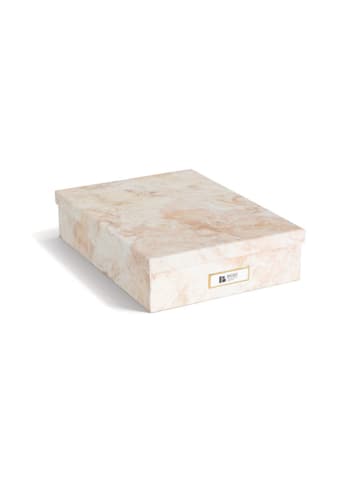 BigsoBox Dokumentenbox "Oskar" in Beige - DIN-A4
