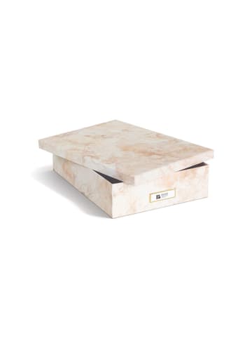 BigsoBox Dokumentenbox "Oskar" in Beige - DIN-A4