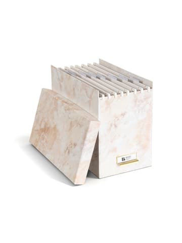 BigsoBox Hängemappenbox "Johan" in Beige - DIN-A4