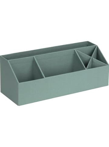 BigsoBox Schreibtisch-Organizer "Elisa" in Grün - (B)33 x (H)12,5 x (T)12,5 cm