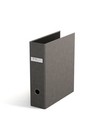 BigsoBox Ringordner "Archie" in Grau - DIN-A4
