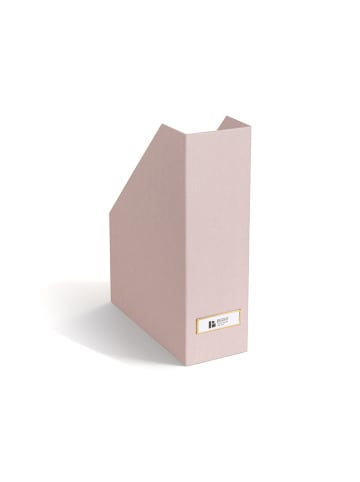 BigsoBox Tijdschriftenmap "Viktoria" lichtroze - (B)24,5 x (H)32 x (D)10 cm
