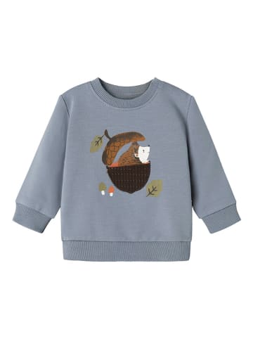 name it Sweatshirt "Fun" lichtblauw