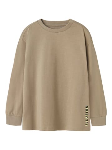 name it Longsleeve "Obay" lichtbruin