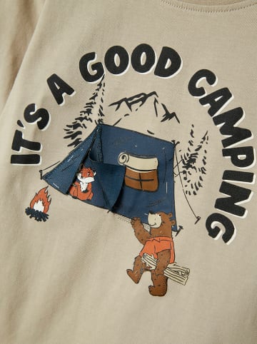 name it Koszulka "Olen" w kolorze beżowym