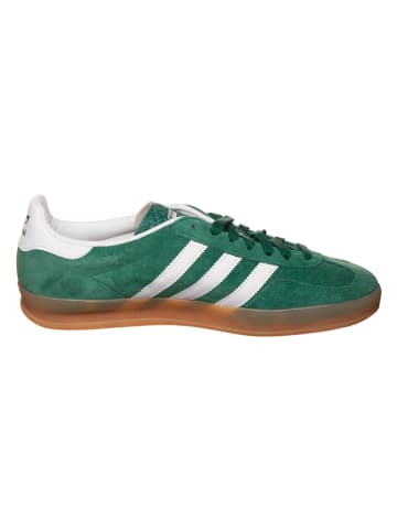 adidas Leder-Sneakers "Gazelle" in Grün