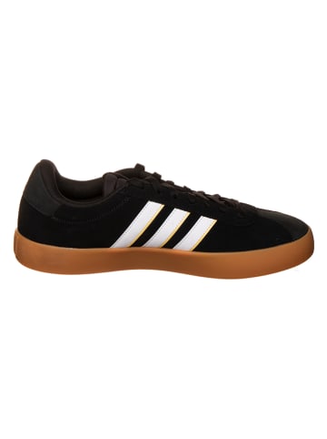 adidas Leder-Sneakers in Schwarz