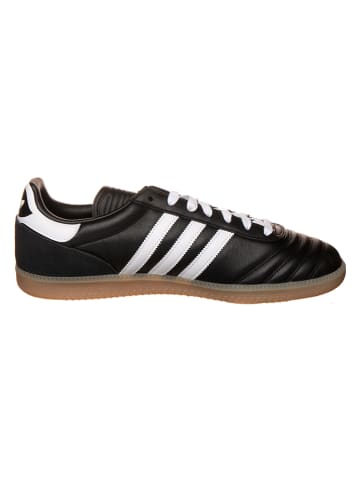 adidas Leder-Sneakers "Samba" in Schwarz