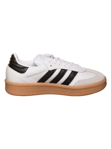adidas Leder-Sneakers "Samba" in Weiß