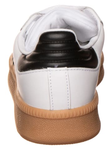 adidas Skórzane sneakersy "Samba" w kolorze białym