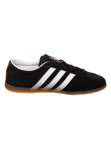 adidas Leder-Sneakers "Gazelle" in Schwarz