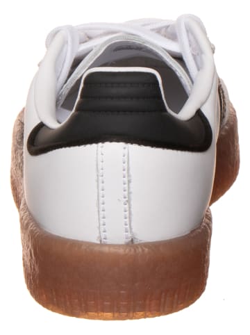 adidas Leder-Sneakers "Samba" in Weiß
