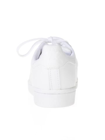 adidas Leder-Sneakers "Superstar" in Weiß