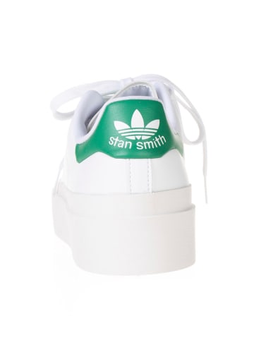 adidas Sneakersy "Stan Smith Bonega" w kolorze biało-zielonym