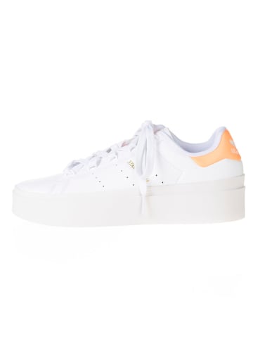 adidas Sneakersy "Stan Smith Bonega" w kolorze biało-pomarańczowym