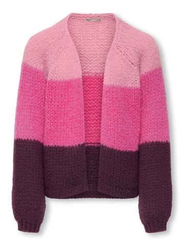 KIDS ONLY Cardigan "Nordic" in Lila/ Rosa
