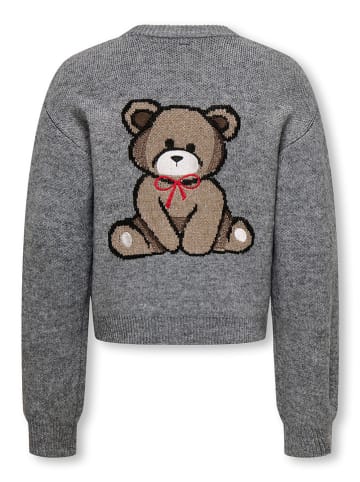 KIDS ONLY Pullover "Teddy" in Grau