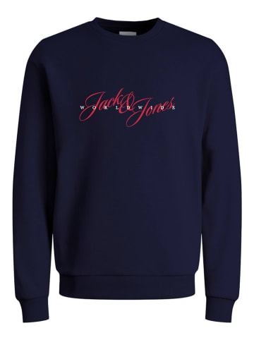 JACK & JONES Junior Sweatshirt "Inwood" in Dunkelblau