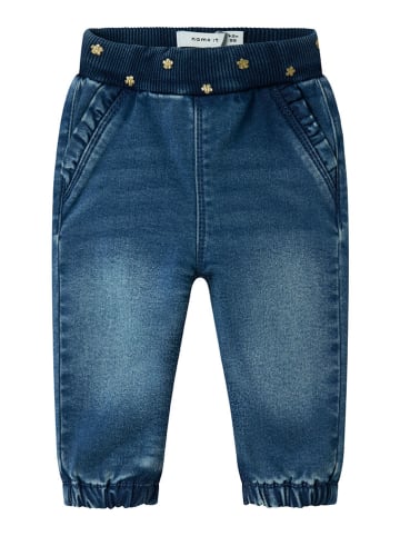 name it Spijkerbroek "Rose" blauw