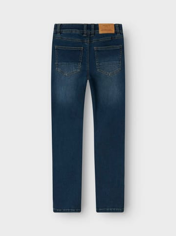 name it Dżinsy "Silas" - Slim fit - w kolorze niebieskim