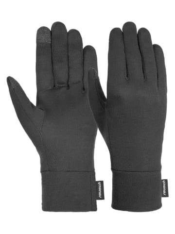 Reusch Funktionsfingerhandschuhe "Silk liner TOUCH-TEC" in Anthrazit