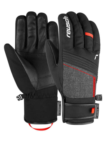 Reusch Funktionsfingerhandschuhe "Luca R-TEX® XT" in Schwarz/ Grau