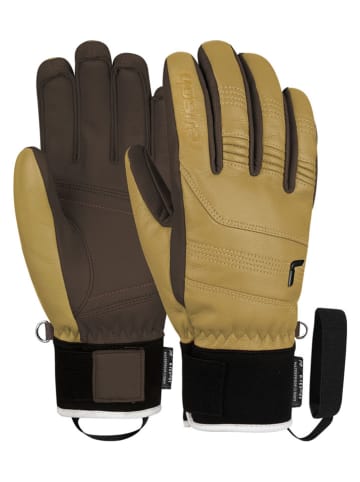 Reusch Ski-/ Snowboardhandschuhe "Highland" in Hellbraun