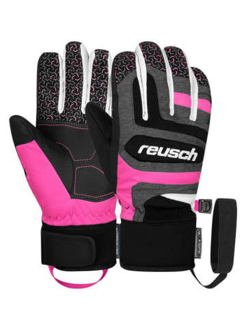 Reusch Funktionsfingerhandschuhe "Chris" in Pink/ Grau