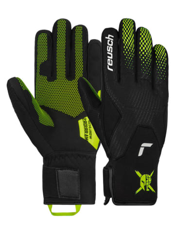 Reusch Rękawiczki funkcyjne "Worldcup Warrior Speedline" w kolorze czarno-zielonym