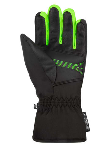 Reusch Rękawiczki funkcyjne "Bennet" w kolorze granatowo-zielonym