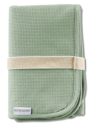Hofbrucker Wickelclutch mit Wickelunterlage "Mara" in Grün