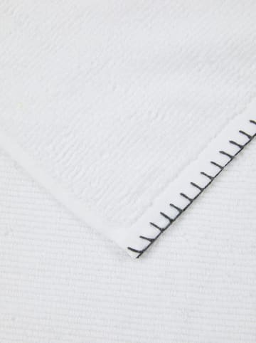 Lanerossi 2tlg. Handtuch-Set in Weiß