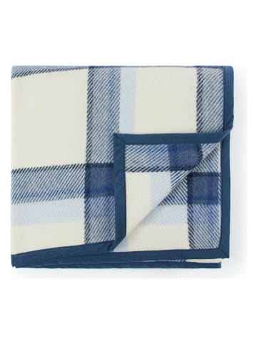 Lanerossi Wolldecke "Marta" in Blau - (L)250 x (B)210 cm