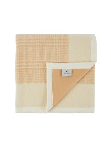 Lanerossi Wohndecke in Beige/ Hellbraun - (L)250 x (B)210 cm