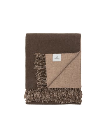 Lanerossi Wohndecke in Beige/ Braun - (L)180 x (B)130 cm
