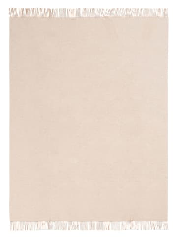 Lanerossi Wolldecke "Ulisse" in Beige - (L)180 x (B)130 cm