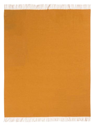 Lanerossi Wolldecke "Ulisse" in Orange - (L)180 x (B)130 cm