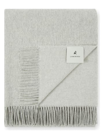 Lanerossi Wolldecke "Ulisse" in Hellgrau - (L)180 x (B)130 cm