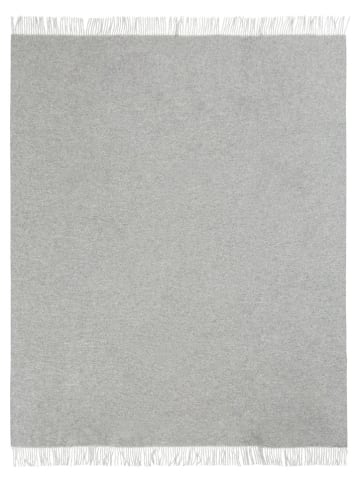 Lanerossi Wollen deken "Ulisse" grijs - (L)180 x (B)130 cm