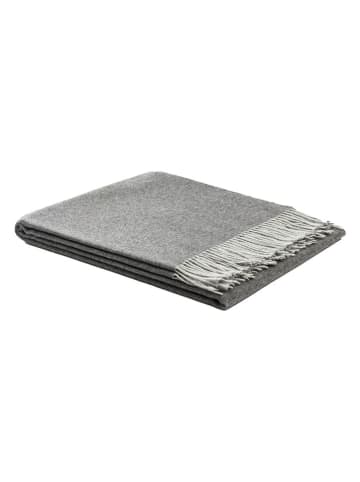 Lanerossi Wolldecke "Ulisse" in Anthrazit - (L)180 x (B)130 cm