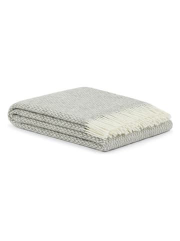 Lanerossi Wolldecke "Navigili" in Grau/ Braun - (L)170 x (B)130 cm